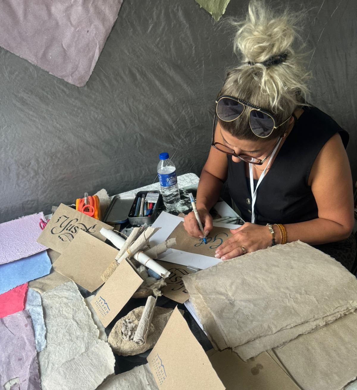 TUZ FESTİVALİ’NDE GELENEKSEL TÜRK KÂĞIDI TANITILDI