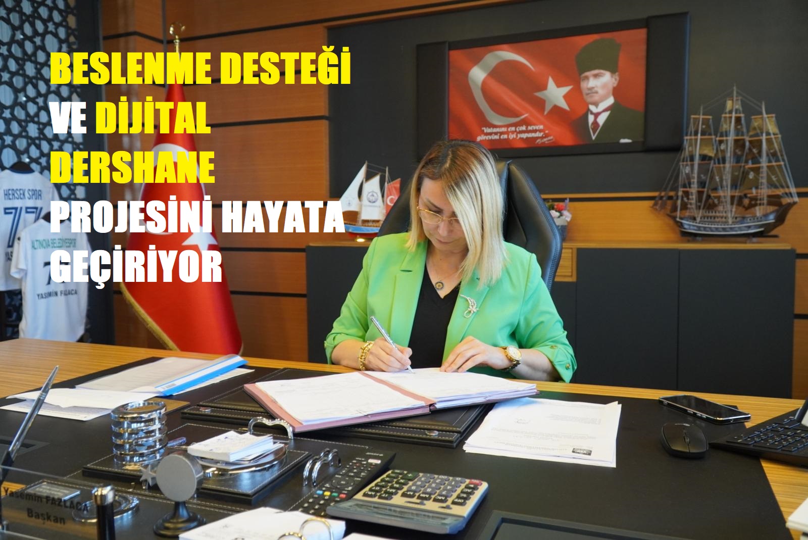 BAŞKAN FAZLACA’DAN EĞİTİME VE AİLE EKONOMİSİNE TAM DESTEK