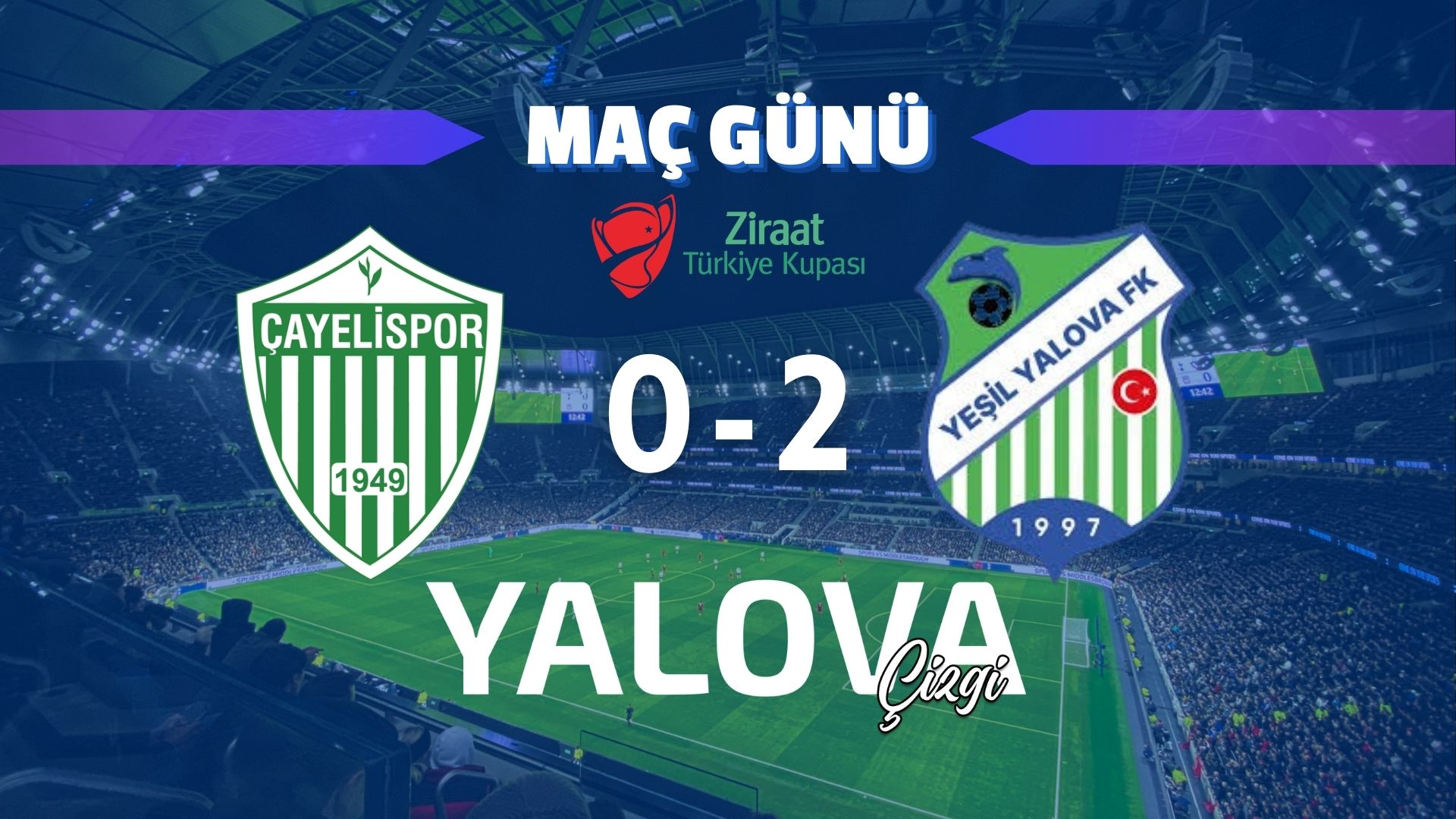 YEŞİL YALOVA FK, RİZE DEPLASMANINDAN MUTLU DÖNDÜ