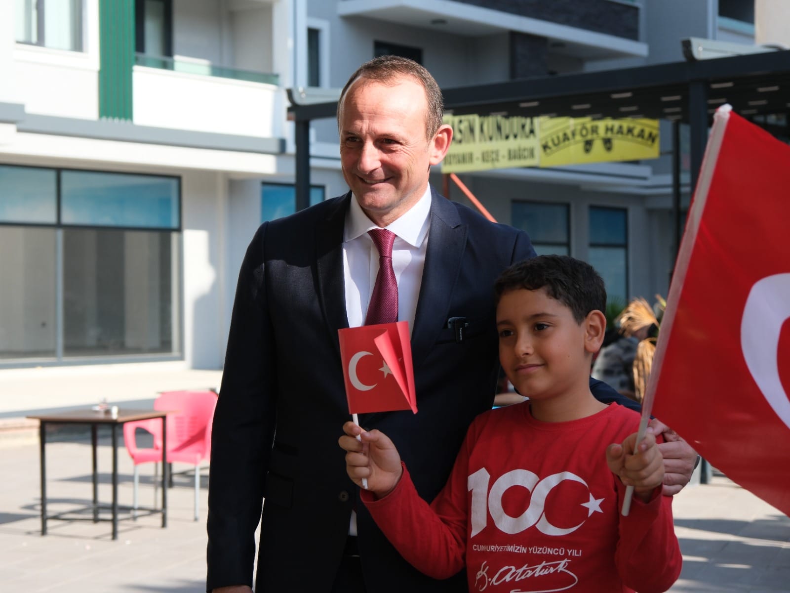 ÇİFTLİKKÖY’DE CUMHURİYETİ COŞKUSU