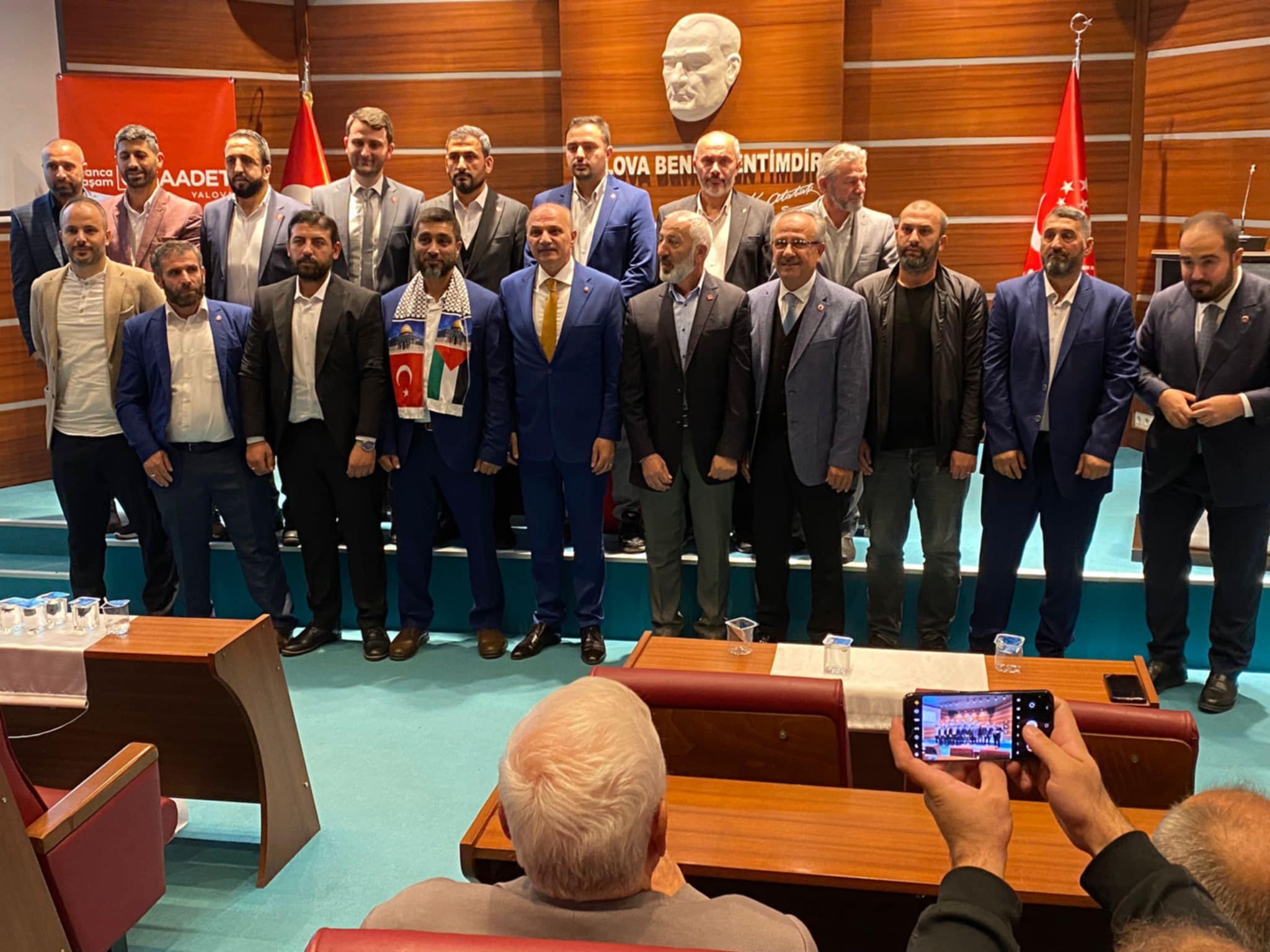 SAADET PARTİSİ MERKEZ İLÇE BAŞKANI ‘’AYDIN’’ OLDU