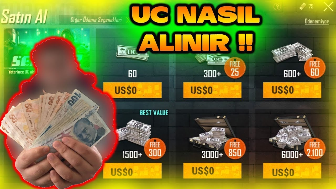 PUBG Mobile UC Nereden Alınır?