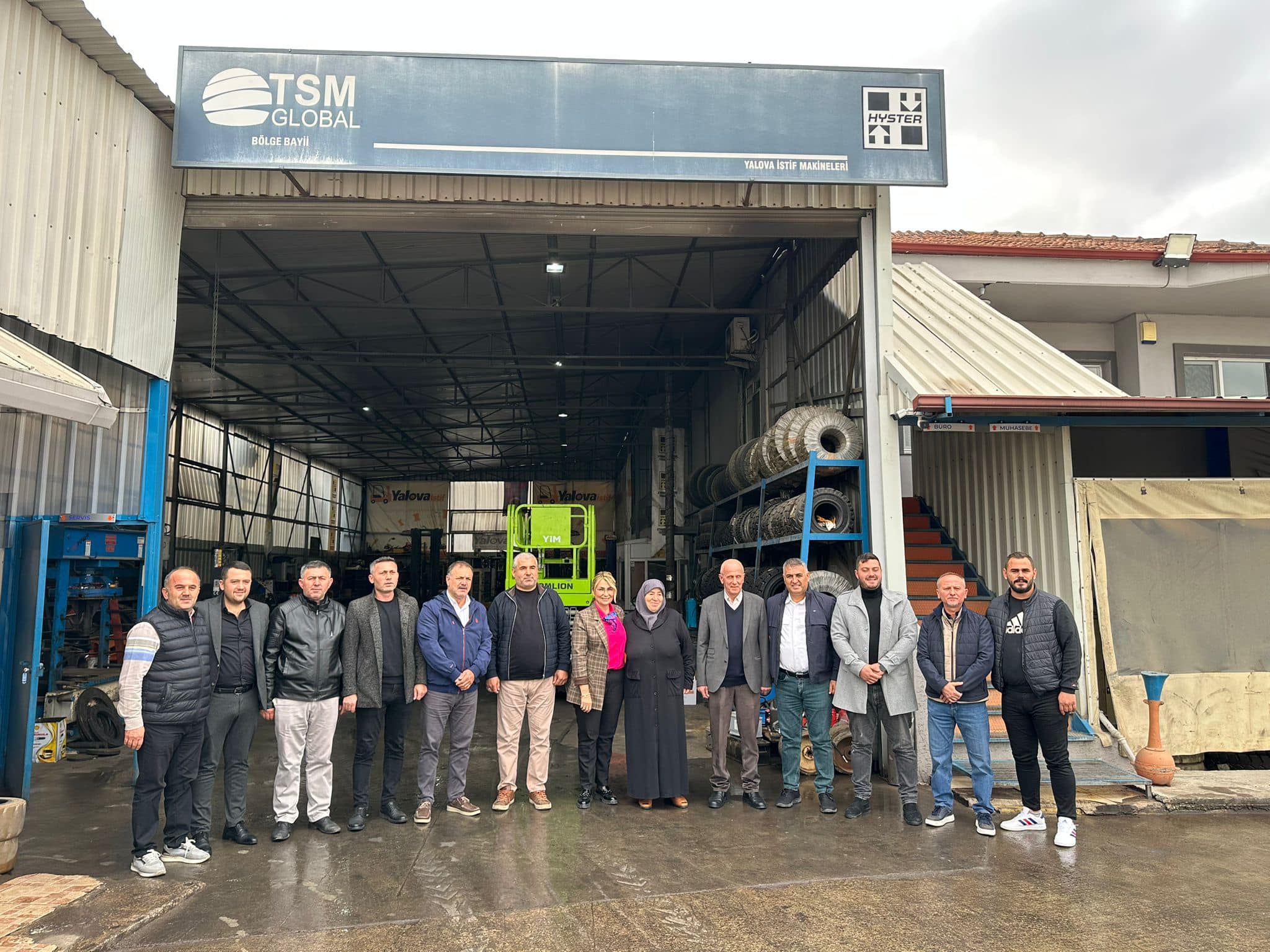 YİM’İ ZİYARET ETTİLER