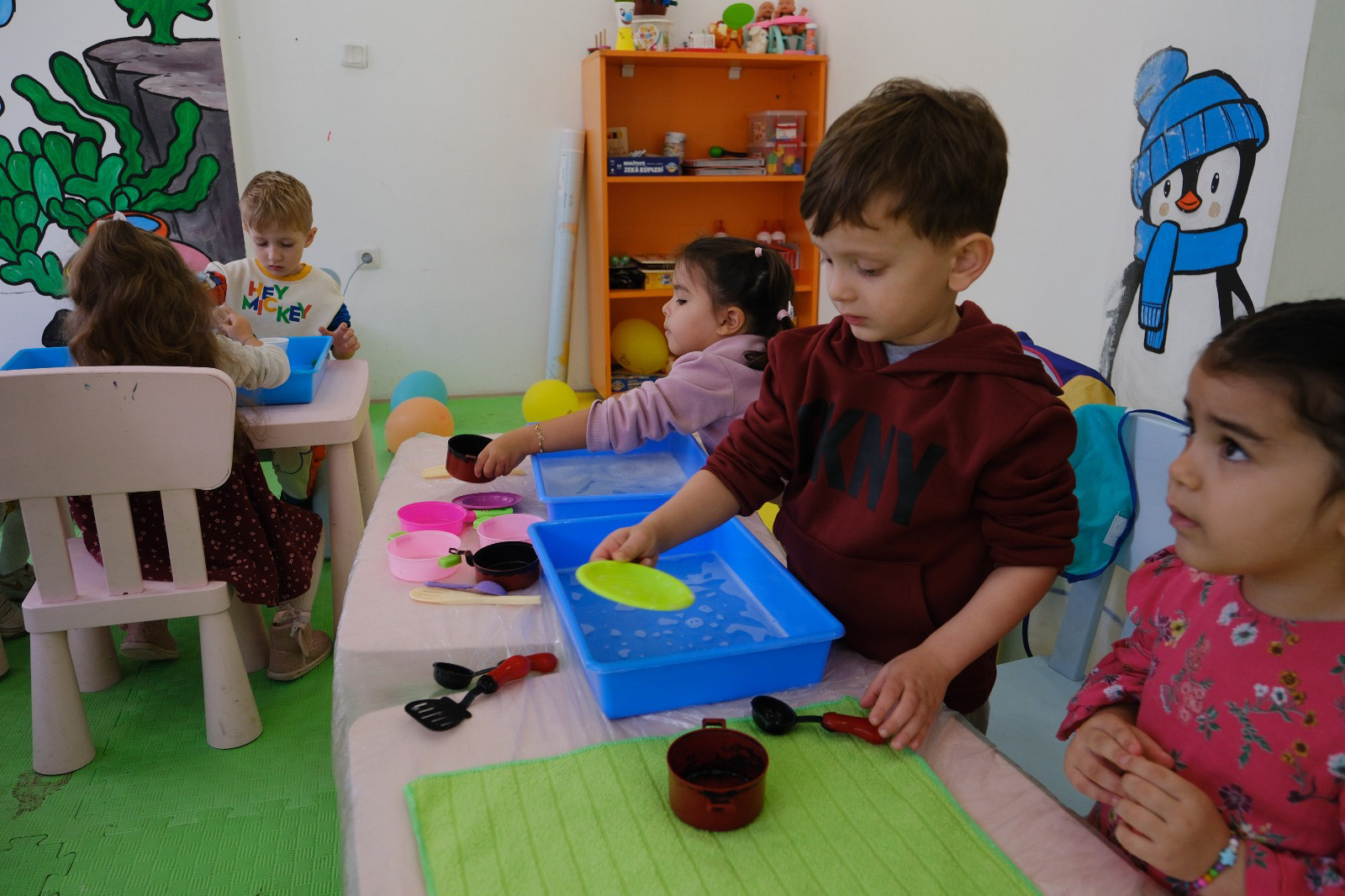 ÇOCUKLAR TEMEL BECERİLERİ KAZANIYOR