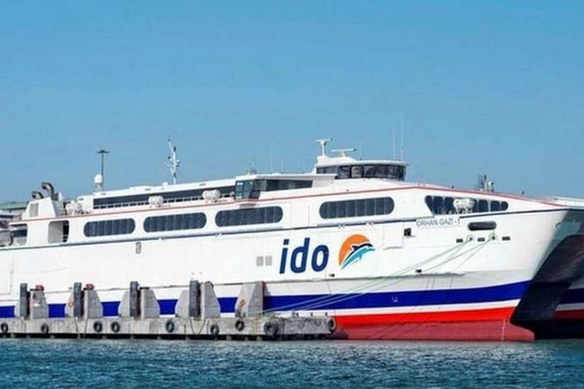 LODOS VE SAĞANAK YAĞIŞ NEDENİYLE BAZI DENİZ SEFERLERİ İPTAL EDİLDİ