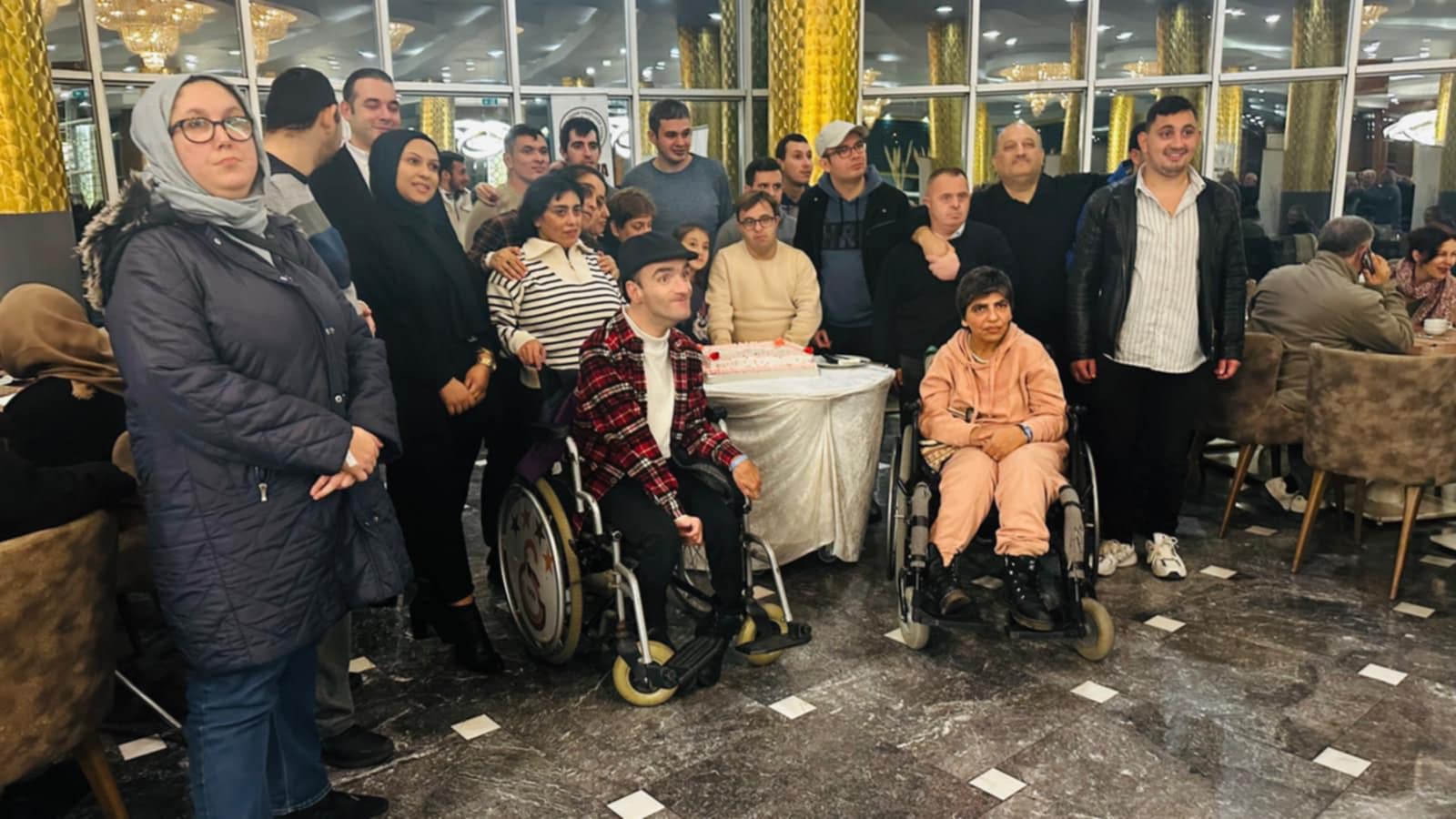 ENGELLİ BİREYLER MAXWELL RESORT HOTEL’DE AĞIRLANDI