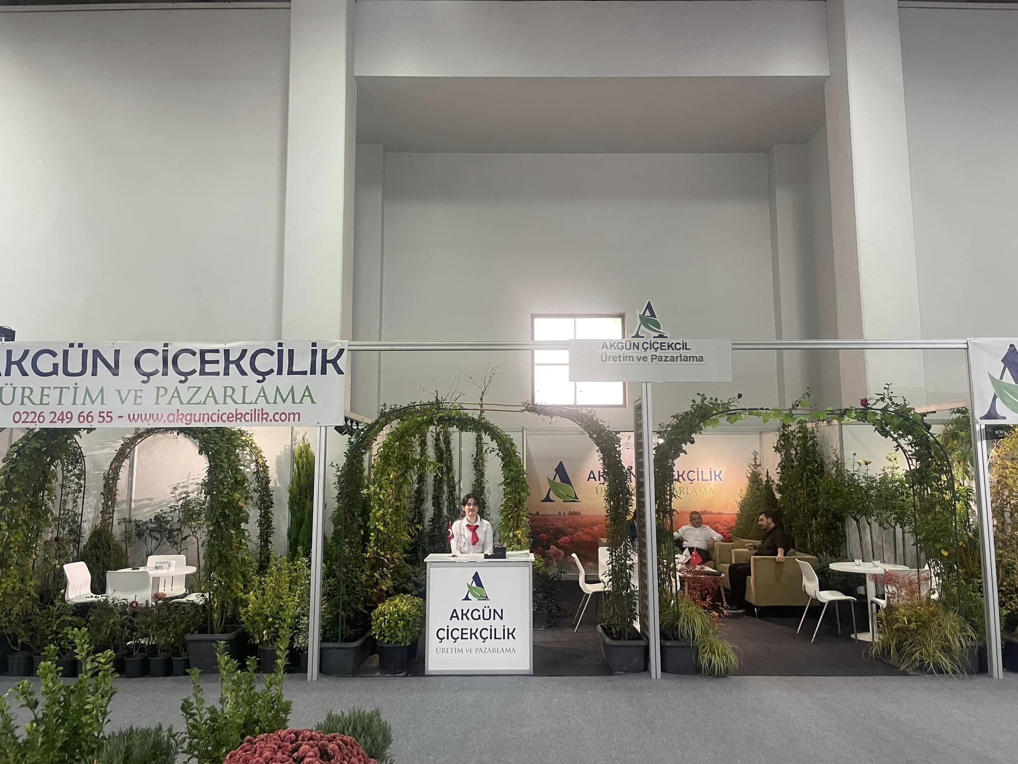 AKGÜN ÇİÇEKÇİLİK İSTANBUL FUARINDA YERİNİ ALDI