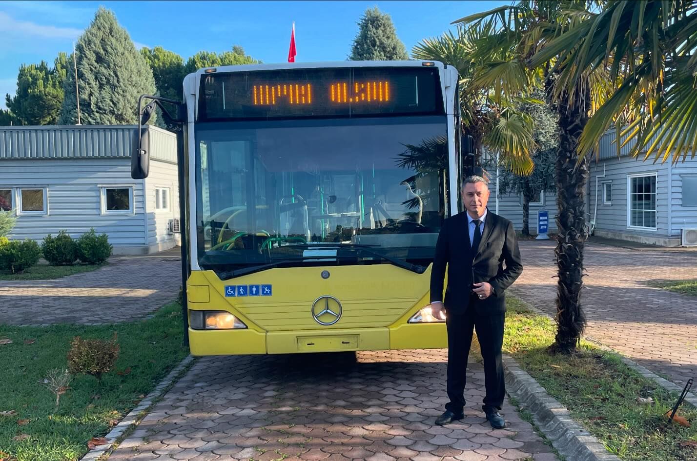 KAYTAZDERE’YE HİBE OTOBÜS