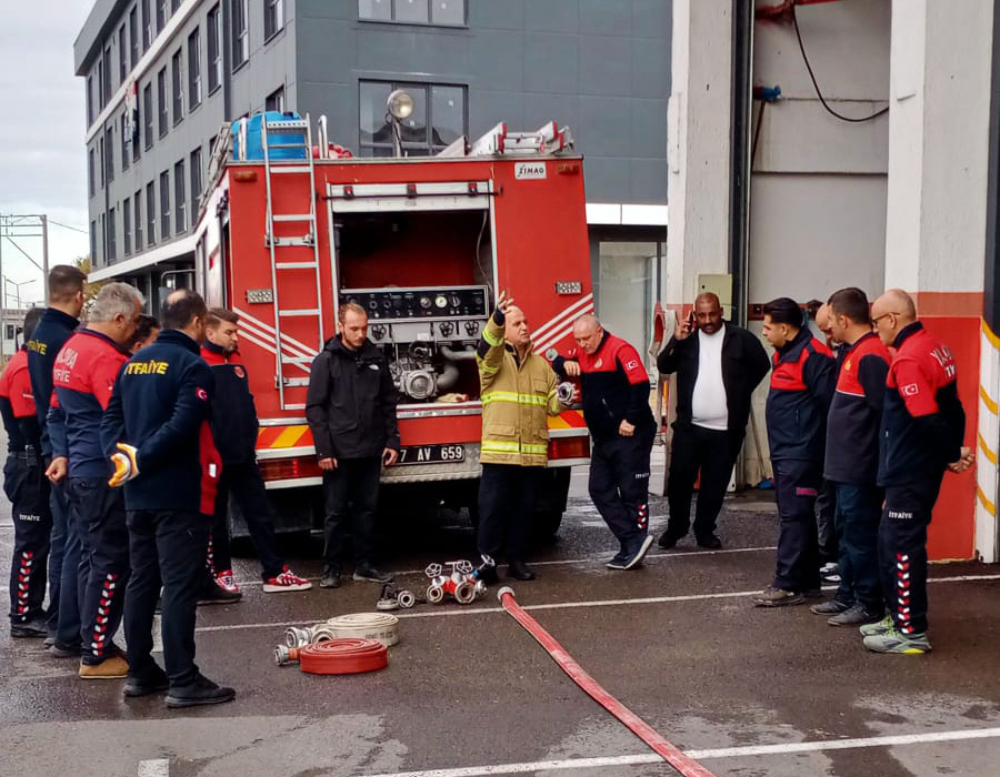 YALOVA İTFAİYESİNDEN HİZMET İÇİ EĞİTİM PROGRAMI