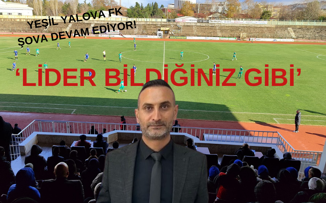 YEŞİL YALOVA FK, BOZUYÜK VİTRA SPOR’U EVİNE ELİ BOŞ GÖNDERDİ