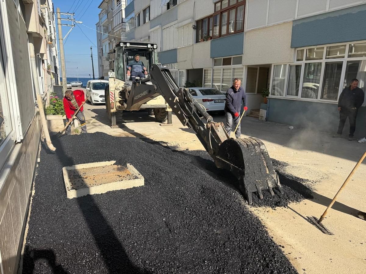 ÇINARCIK’DA ALT YAPI ÇALIŞMALARI