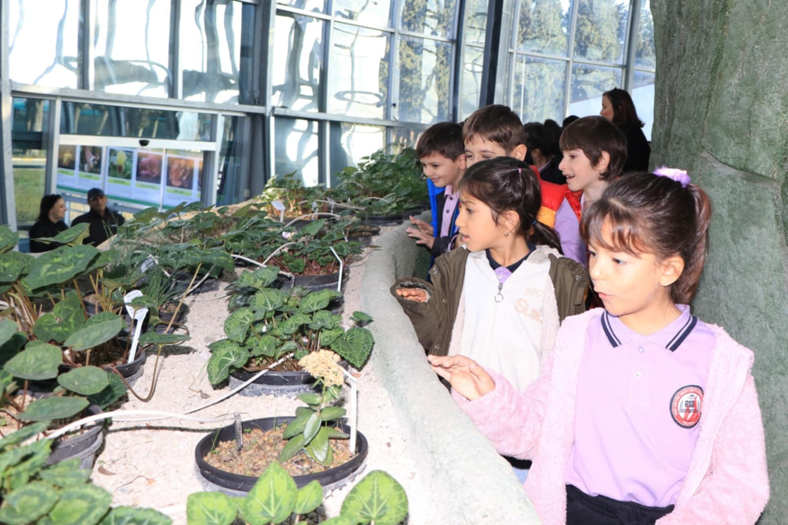 ÇİFTLİKKÖYLÜ ÖĞRENCİLER GEOFİT BAHÇESİNİ GEZDİ