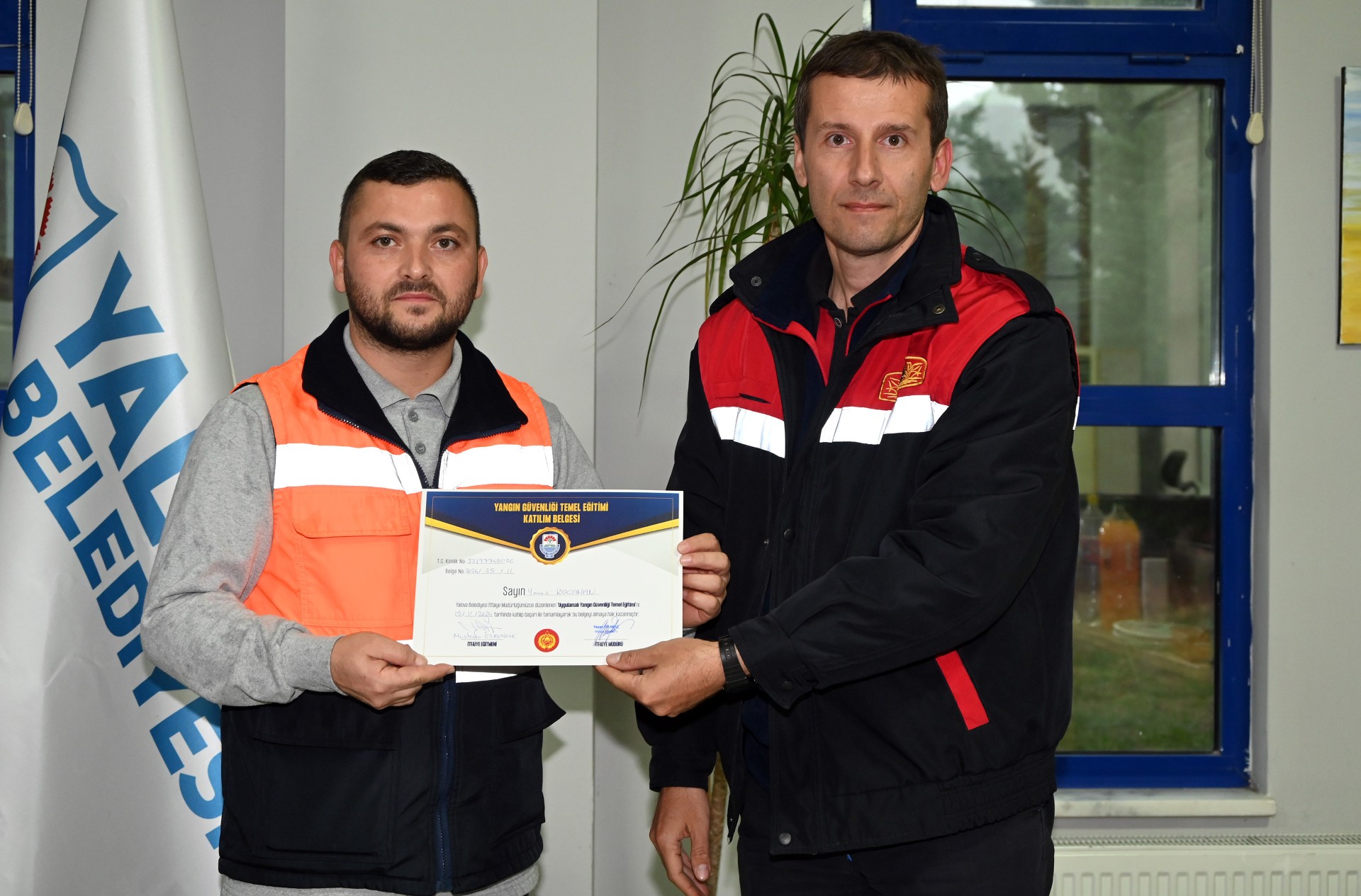 PERSONELE YANGIN GÜVENLİĞİ EĞİTİMİ VERİLDİ