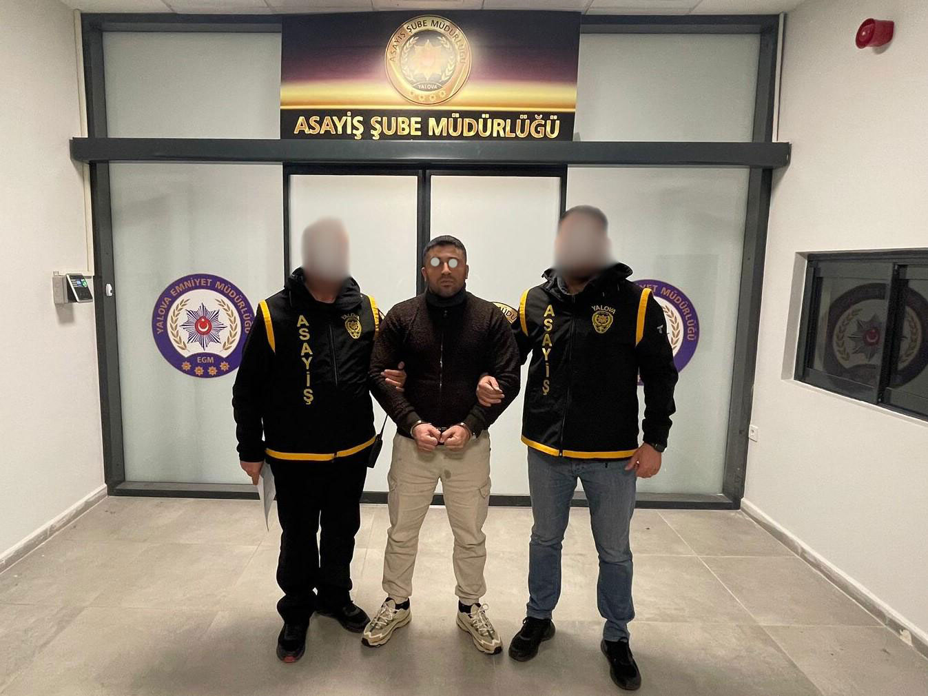 CEZAEVİ FİRARİSİ YALOVA’DA YAKALANDI