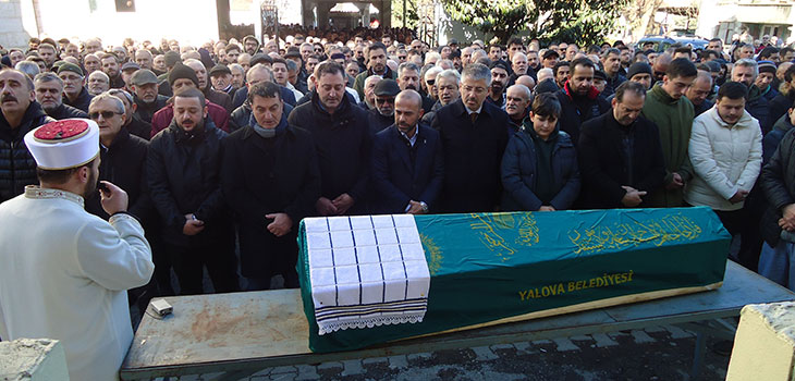 YALOVA, HARUN GÜLEÇ AMCASINI UĞURLADI