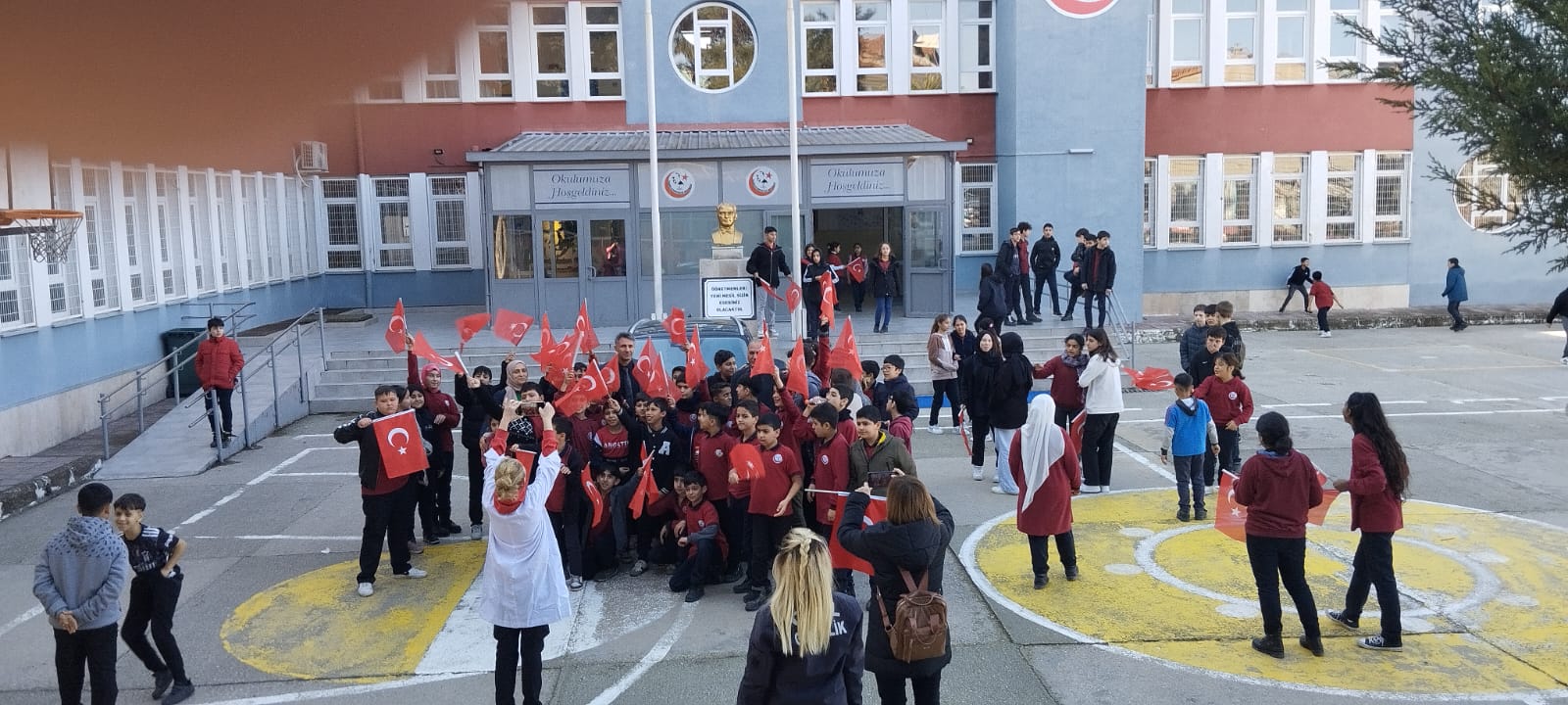 CUMHURİYET ORTAOKULU ”TOGG” İLE BULUŞTU