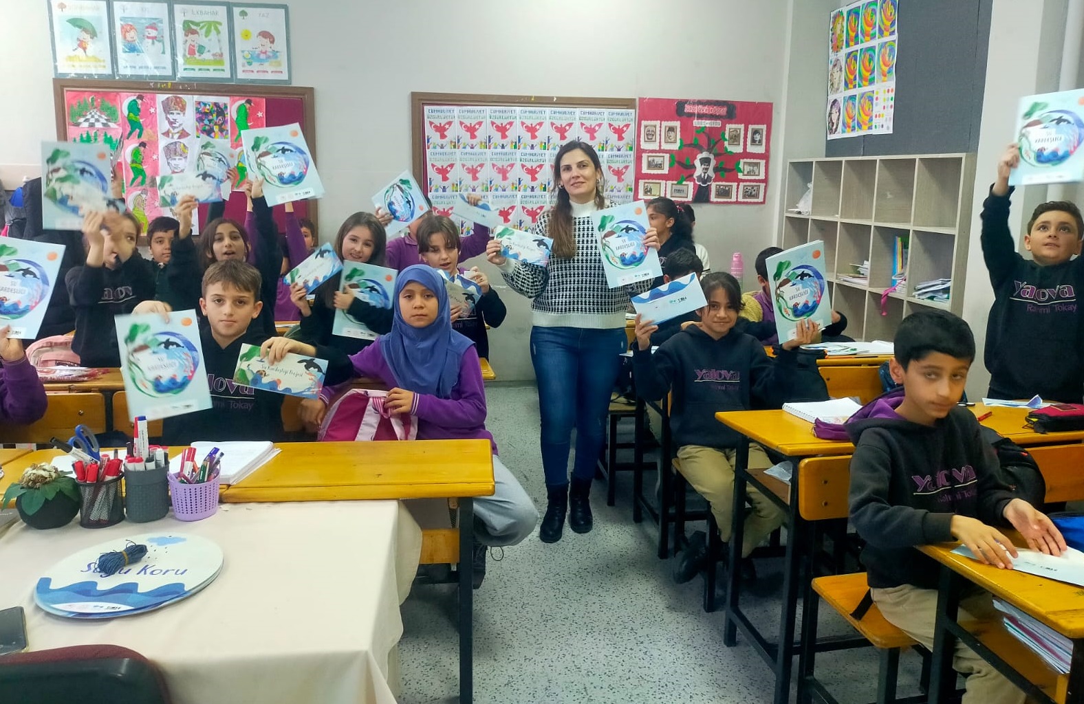 RAHMİ TOKAYLI ÖĞRENCİLER SU KARDEŞİ OLDU