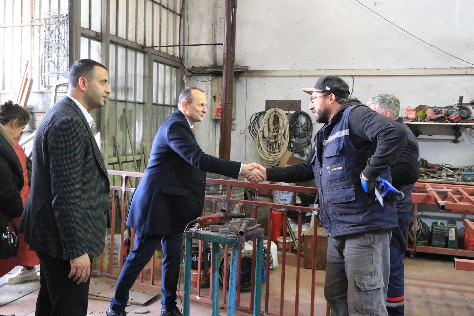 ÇİFTLİKKÖY SANAYİ SİTESİNE ZİYARET