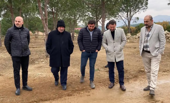 BAŞKAN TEMEL, ÇALIŞMALARI YERİNDE İNCELEDİ