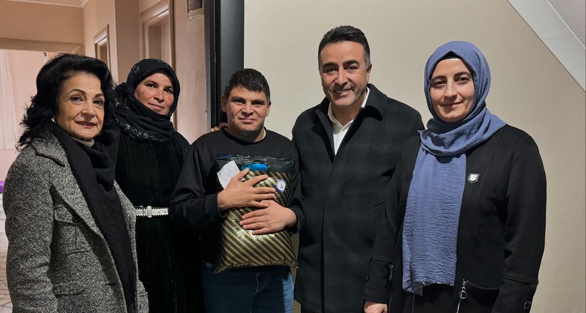 BAŞKAN KAÇAR’DAN ENGELLİLER GÜNÜNDE ANLAMLI ZİYARET