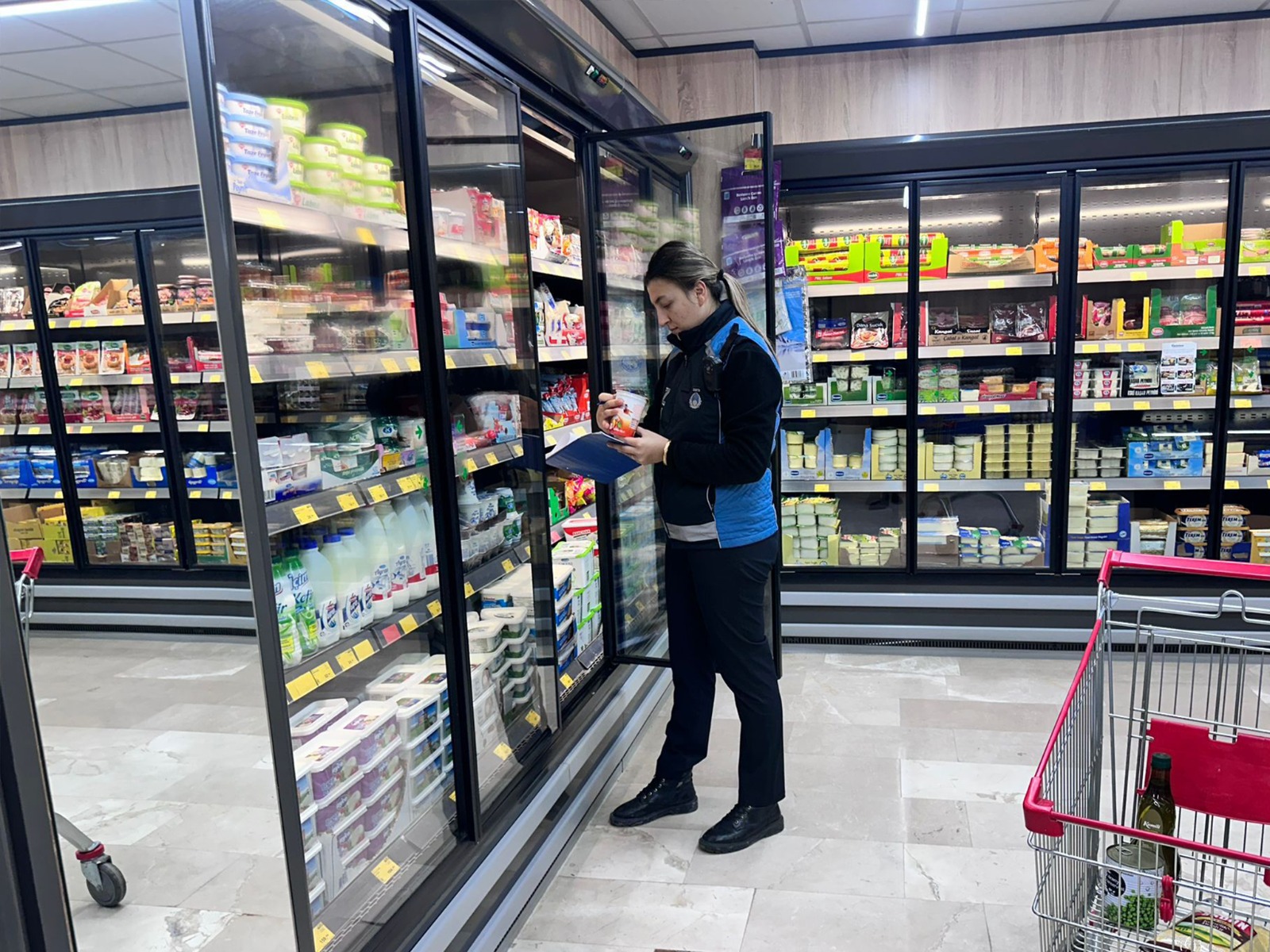 ÇİFTLİKKÖY’DE ZABITADAN YENİYIL DENETİMİ