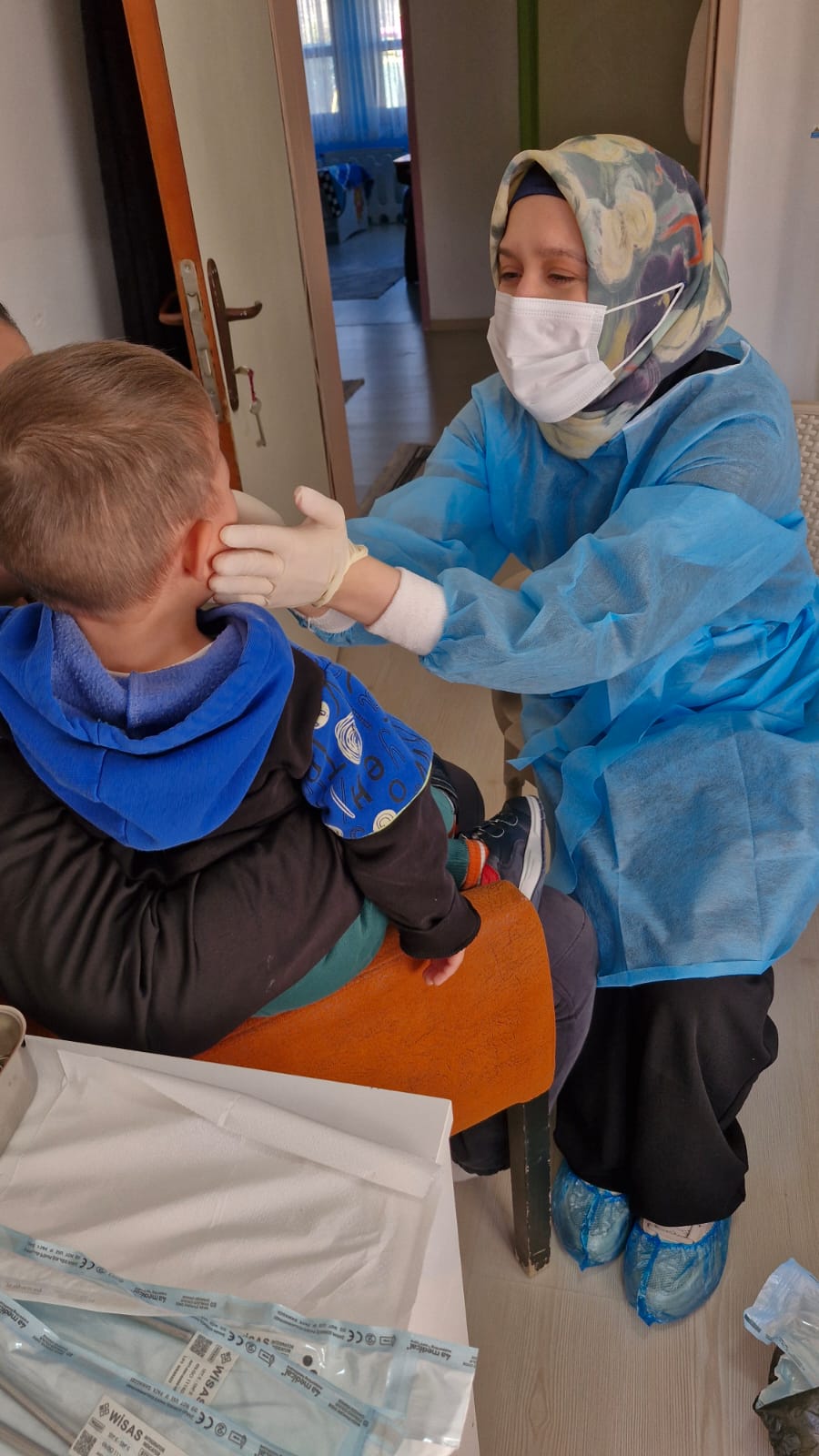 SEVGİ EVİ ÇOCUKLARINA AĞIZ VE DİŞ SAĞLAĞI TARAMASI YAPILDI