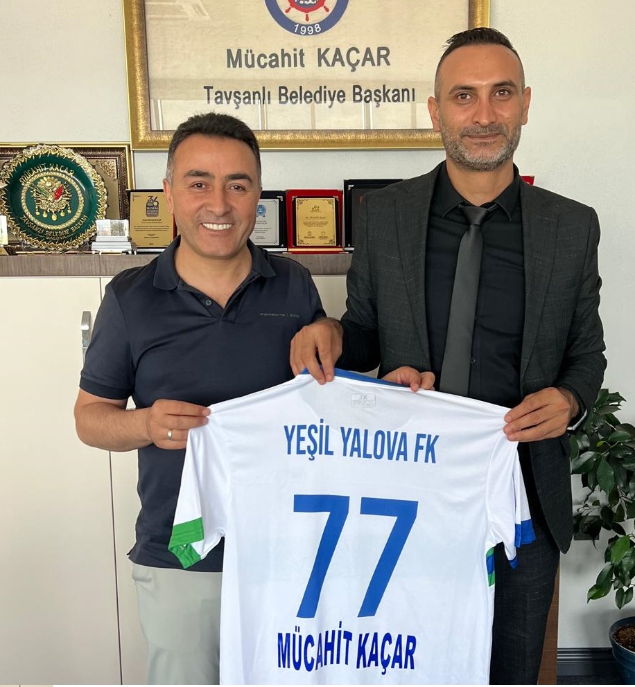 BAŞKAN KAÇAR’DAN, YEŞİL YALOVA FK’YA TAM DESTEK!