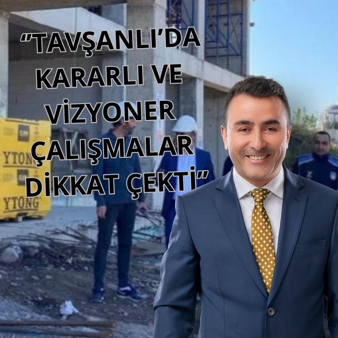TAVŞANLI, YATIRIMA DOYMUYOR!