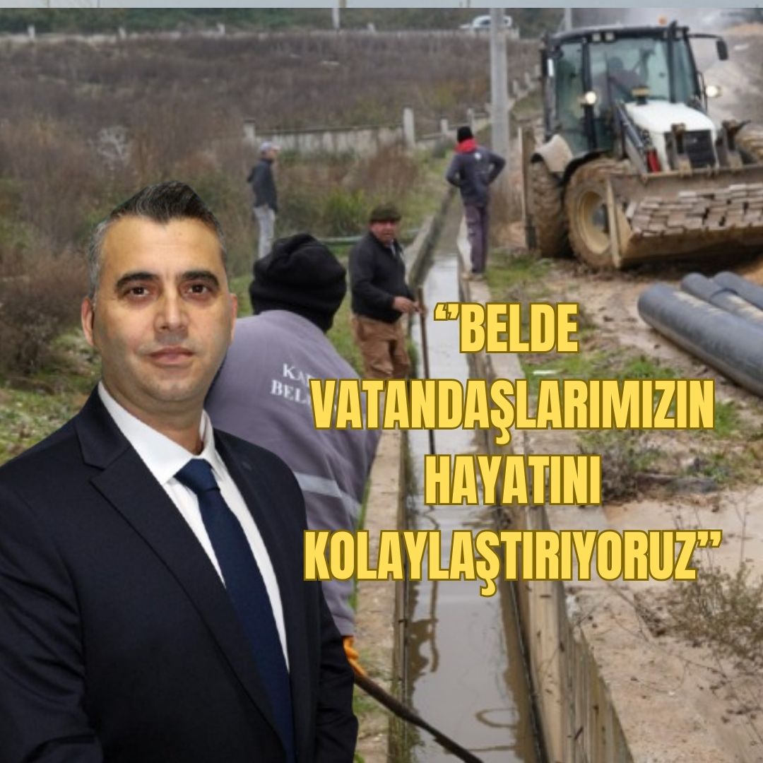 BAŞKAN TAVŞAN:‘’DURMADAN ÇALIŞIYORUZ’’