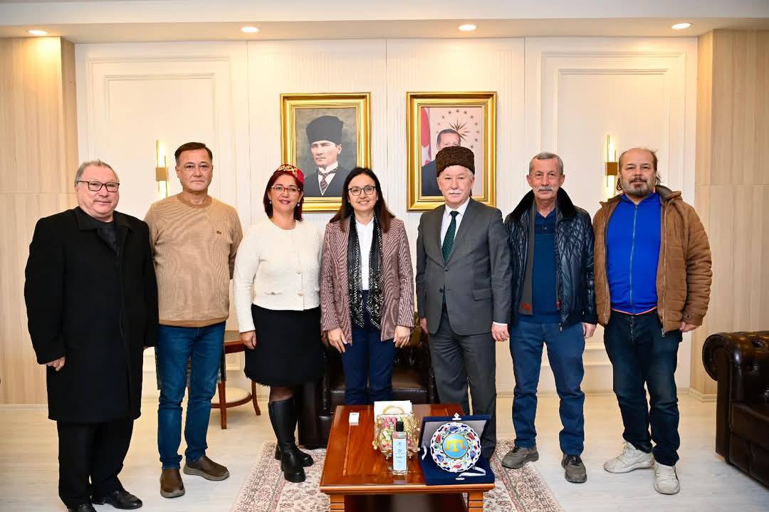 YALOVA KIRIM TÜRKLERİNDEN VALİ KAYA’YA ZİYARET