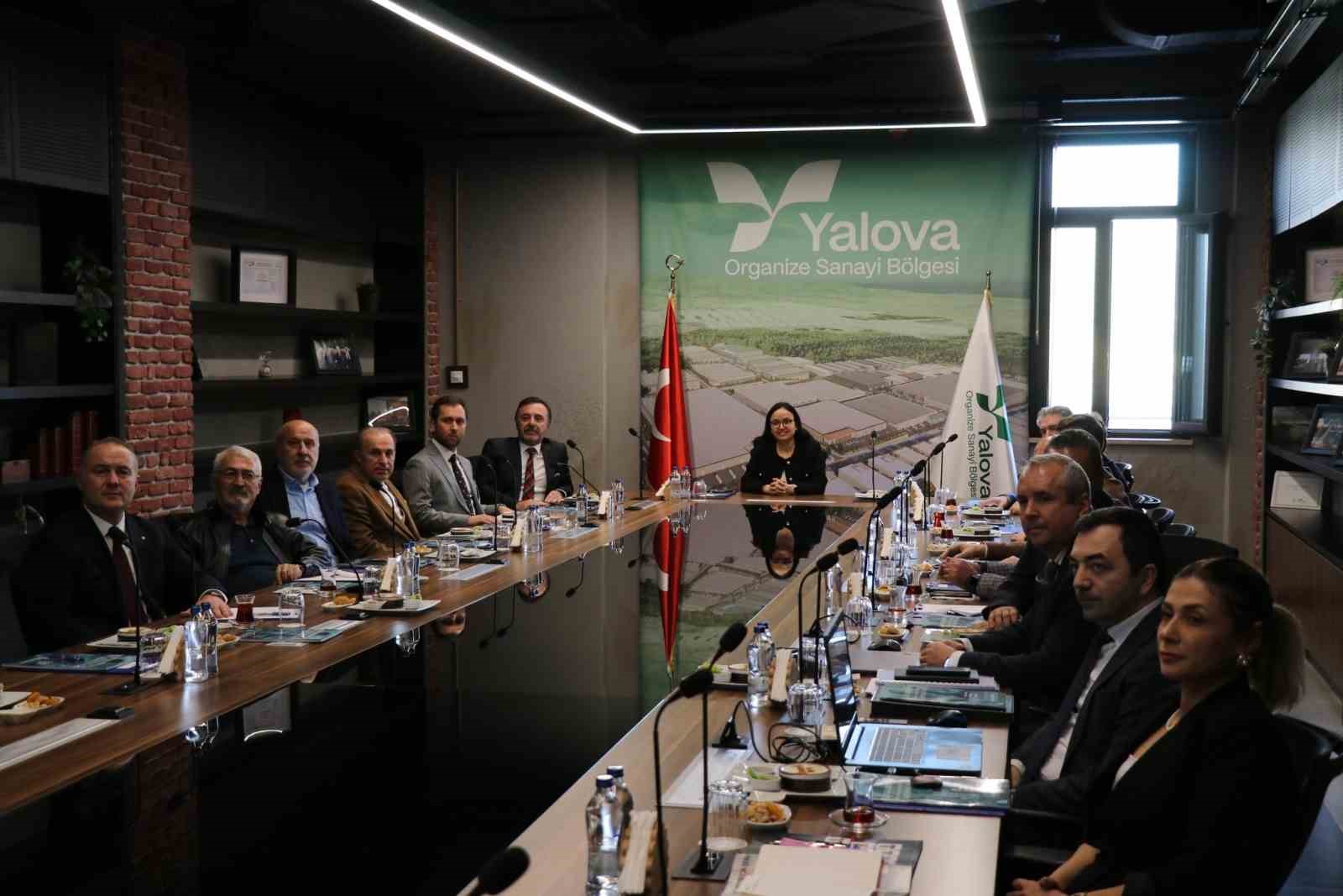 YALOVA MAKİNE OSB’ MÜTEŞEBBİS HEYETİ TOPLANDI
