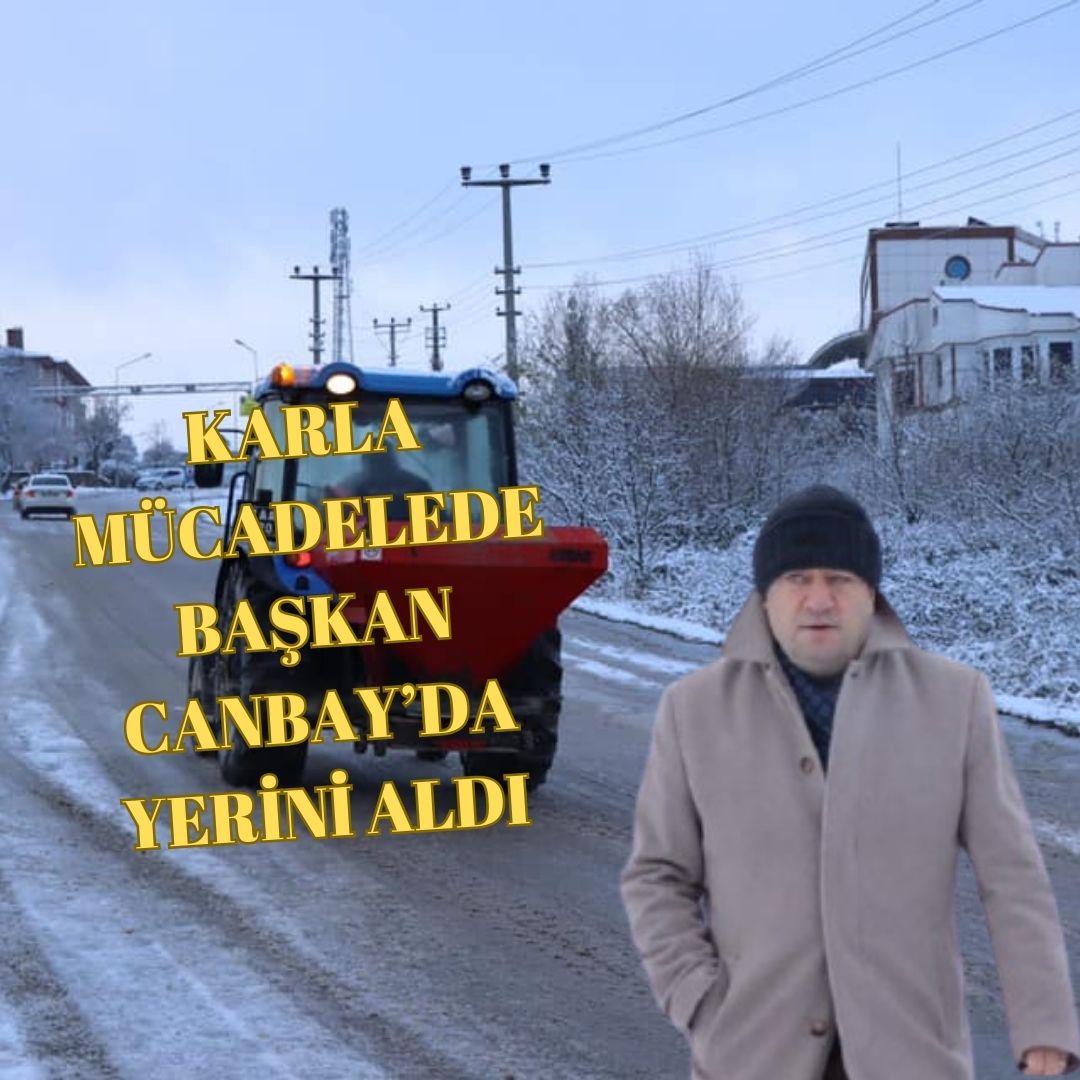 SUBAŞI’NDA KARLA MÜCADELEYE TAM NOT!