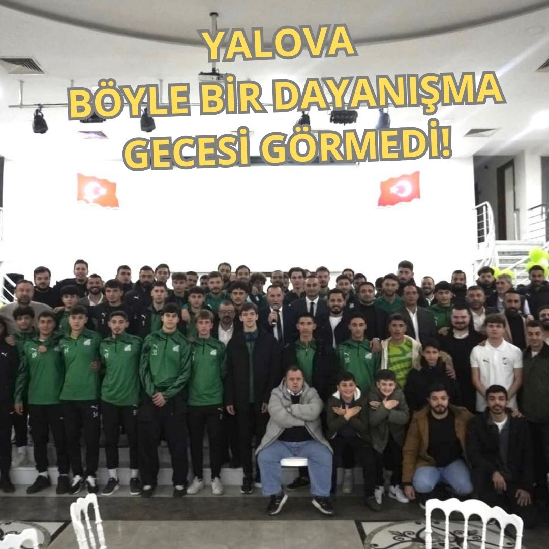 YEŞİL YALOVA FK’DAN ‘’GÖVDE GÖSTERİSİ’’