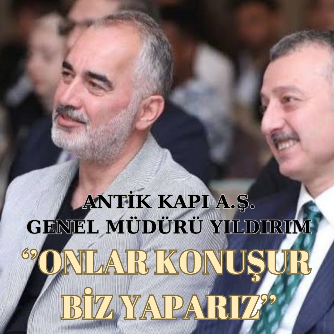 YILDIRIM:‘’BUNLAR PROJE HIRSIZIDIR’’