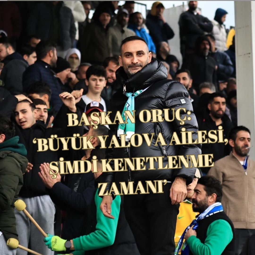 HAYDİ YEŞİL YALOVA FK, ‘3 PUANI AL GEL!’