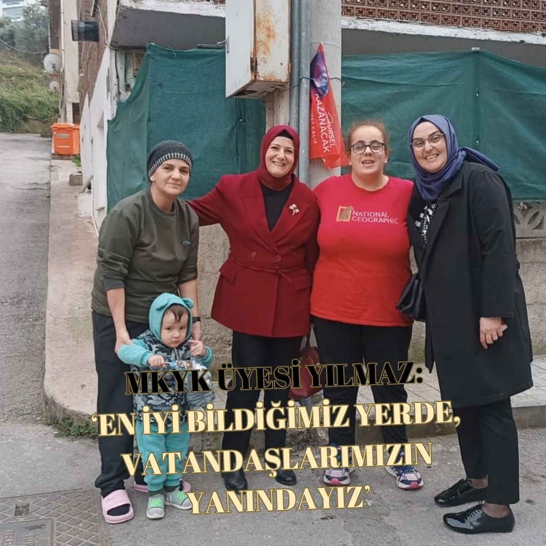 YILMAZ, KARAMÜRSEL’DE ZİYARETLERDE BULUNDU