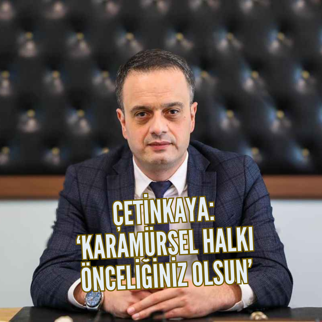 ÇETİNKAYA’DAN ‘SERT İDDİA..’  ‘ORGANİZASYON FİRMASINA SAĞLANAN RANT ORTADA..’