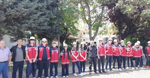 AFAD ÇADIRI KURMAYI ÖĞRENDİLER