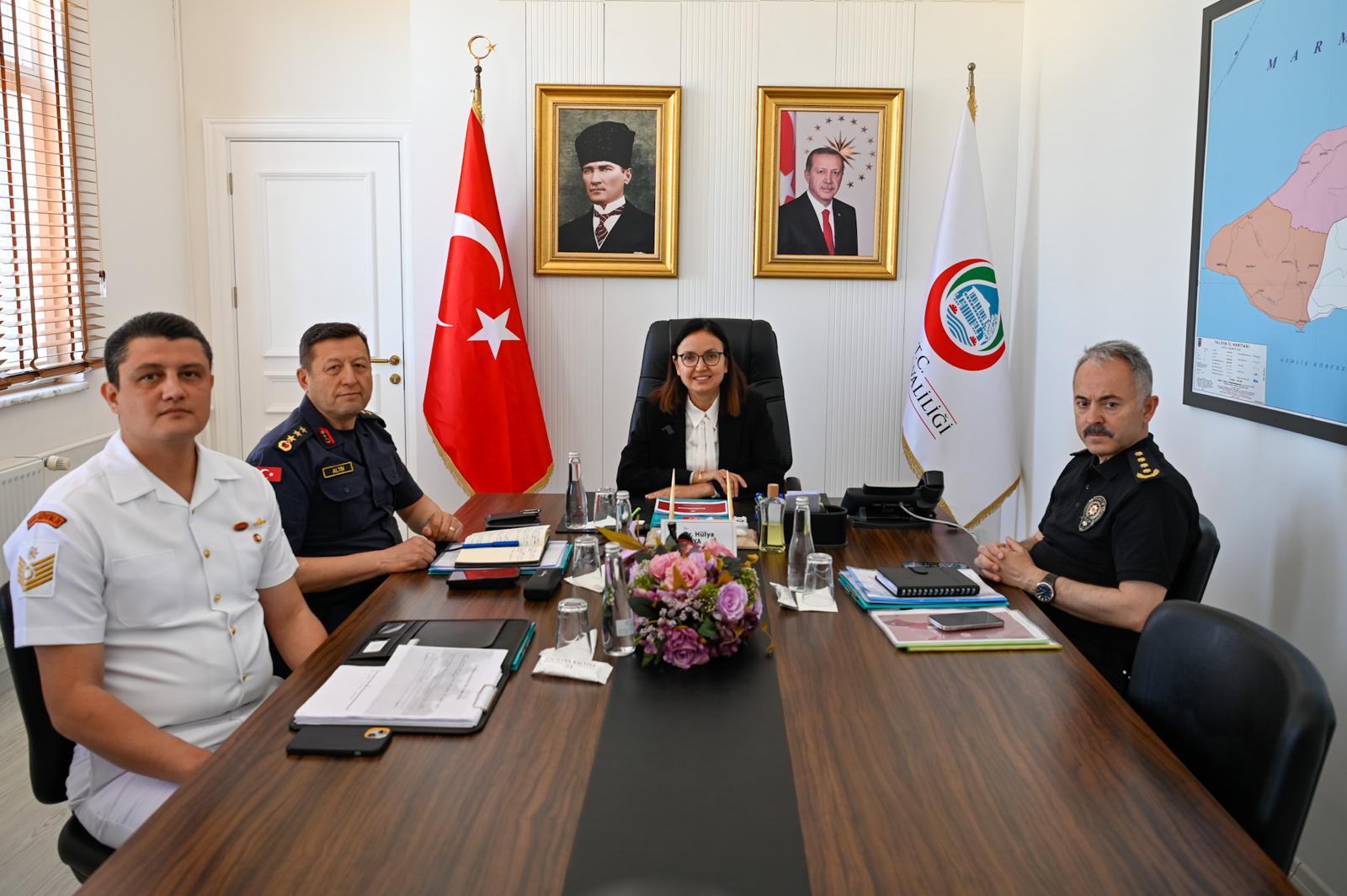 Yalova’nın asayiş olayları değerlendi