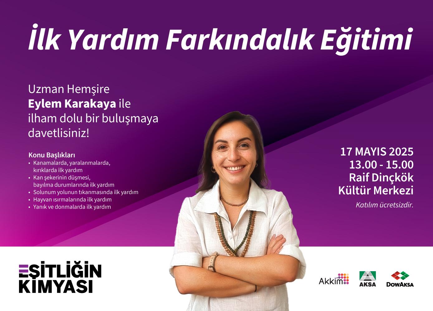 Aksa‘dan ‘eşitliğin kimyası’ projesi kapsamında farkındalık eğitimi