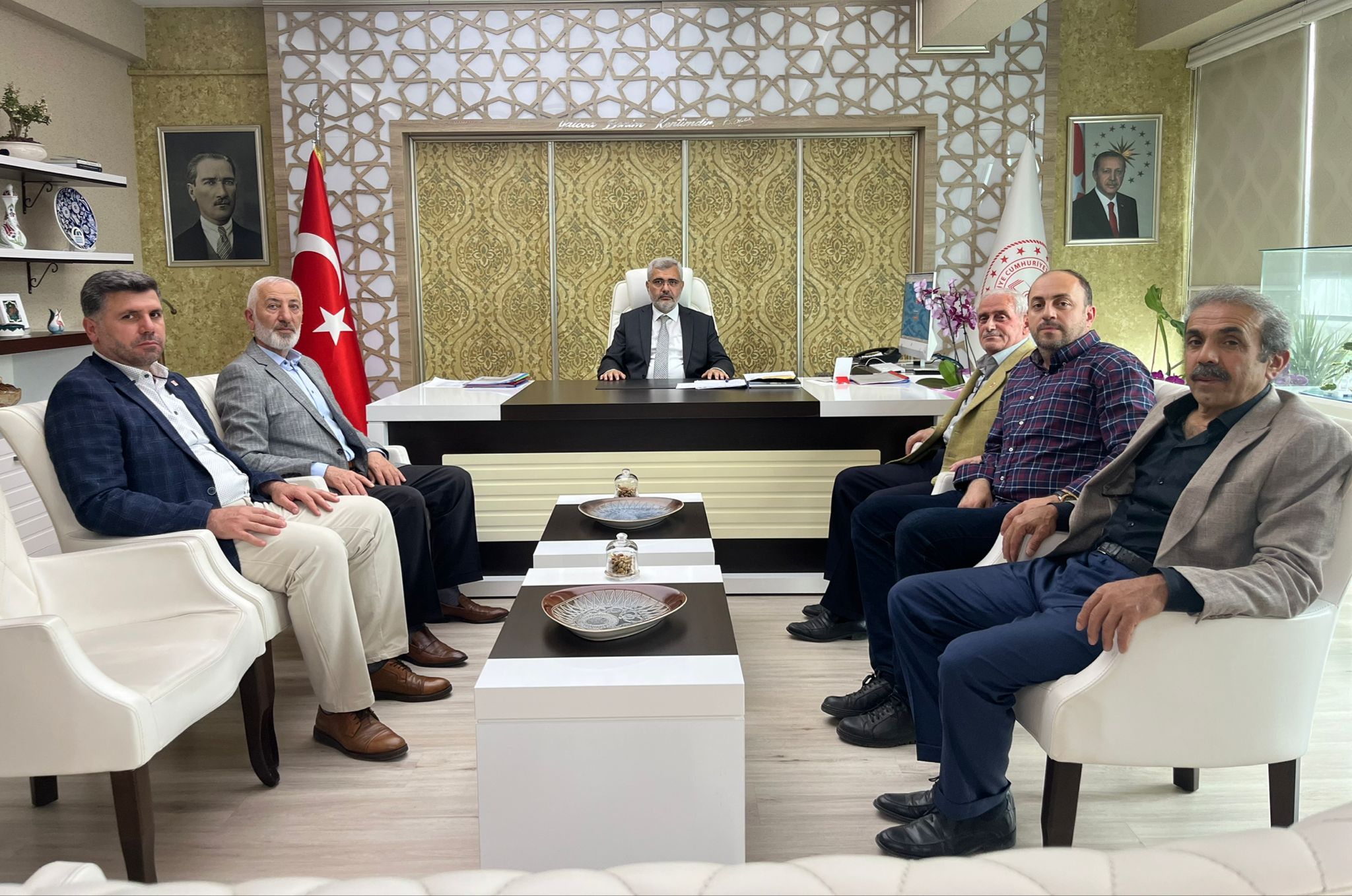 SAADET PARTİSİNDEN MİLLİ EĞİTİME ZİYARET