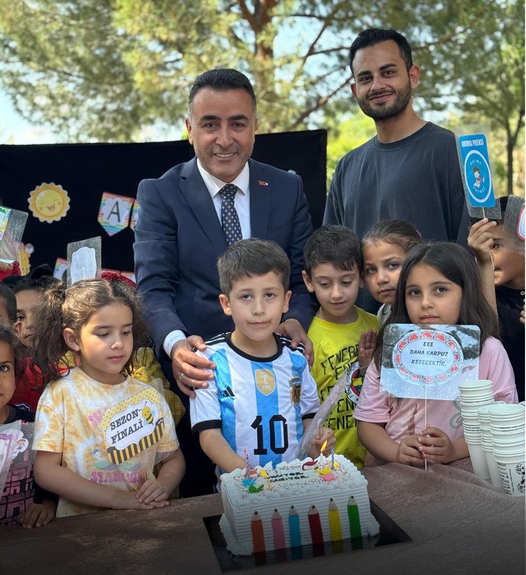 BAŞKAN KAÇAR, MİNİK ÖĞRENCİLERLE BİR ARAYA GELDİ