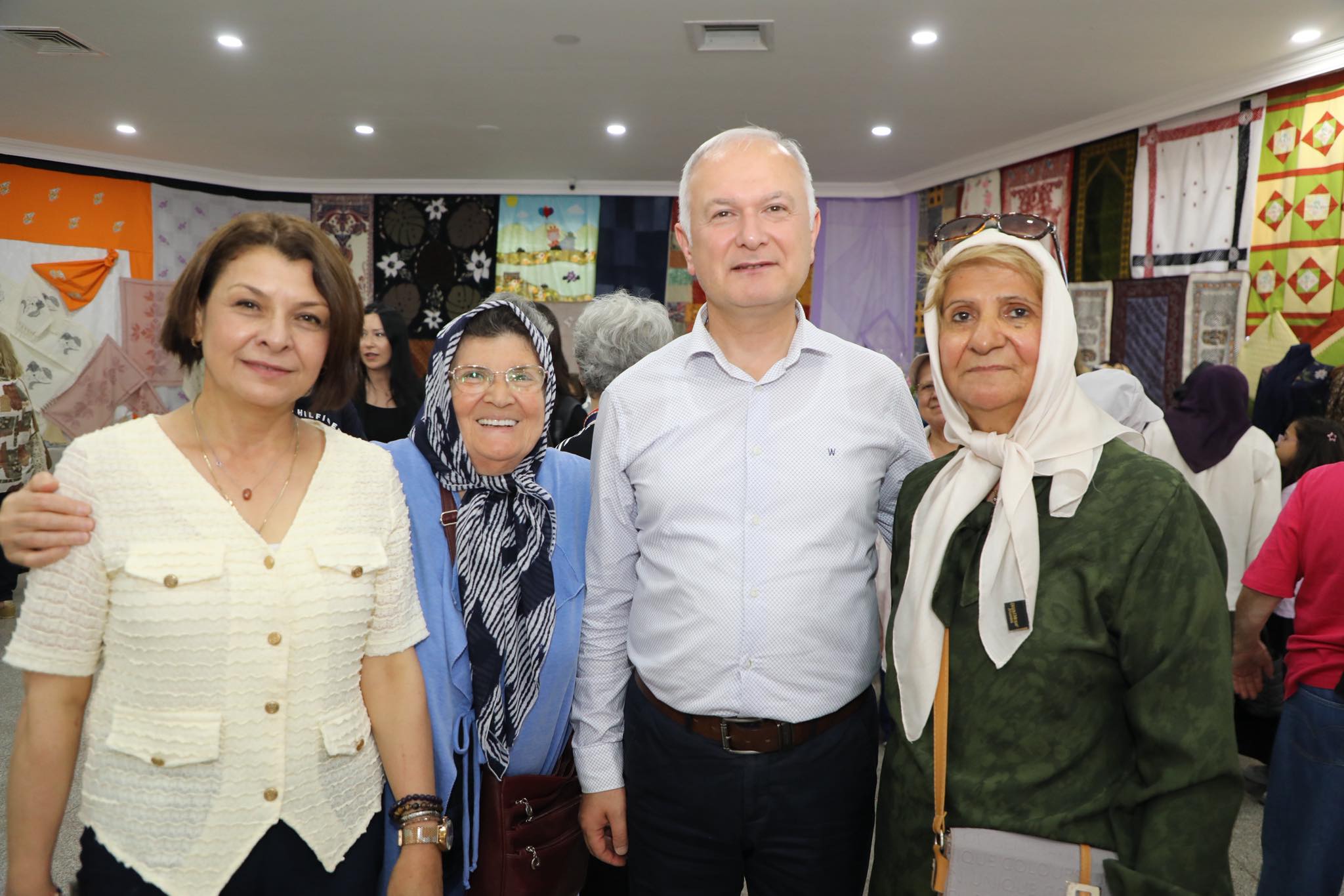 KARMEK YIL SONU SANATLAR SERGİSİ AÇILDI