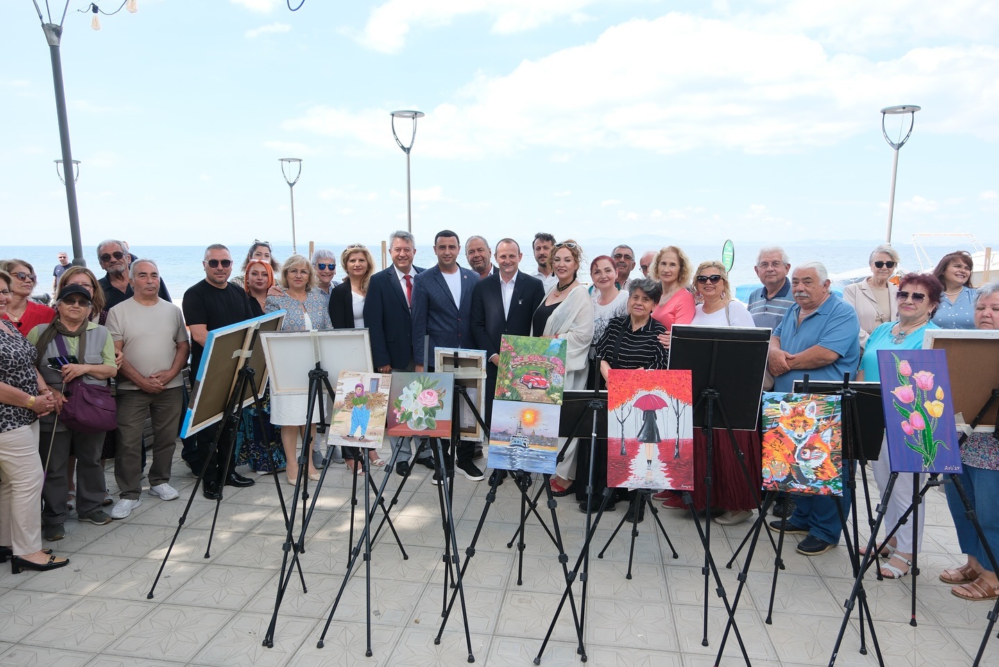 ÇİFTLİKKÖY’ÜN RESSAMLARINDAN SERGİ