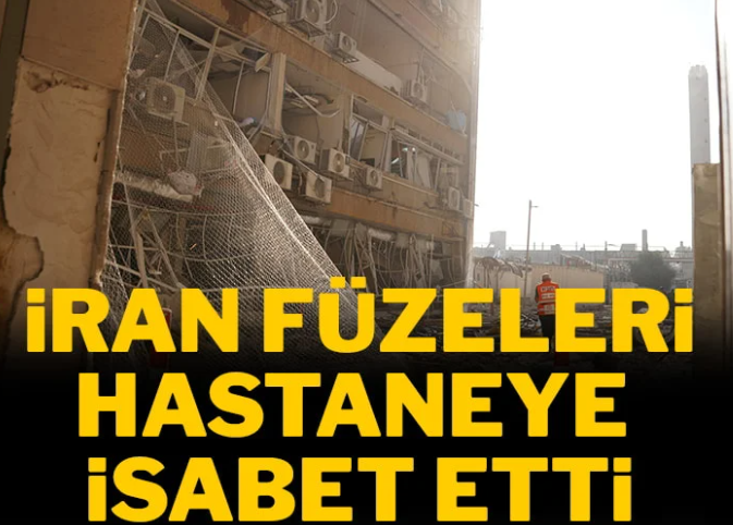 İRAN FÜZELERİ HASTANEYE İSABET ETTİ