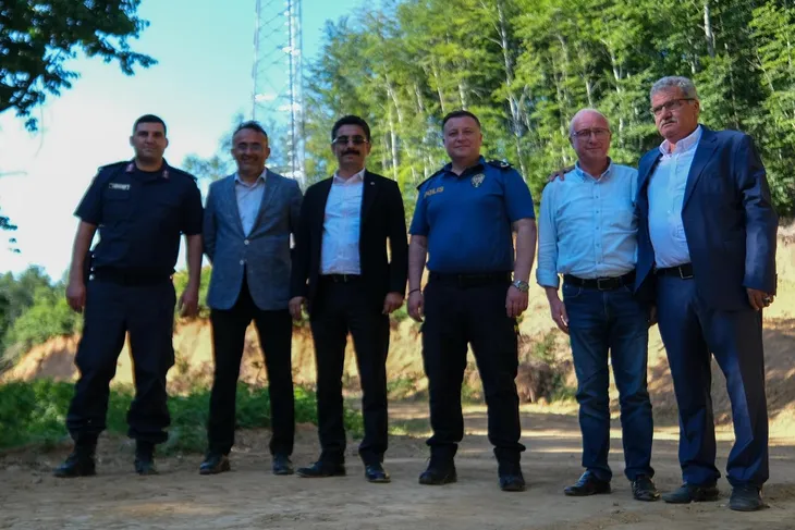 DELMECE YAYLASI ÜZERİNE BAZ İSTASYONU KURULDU!