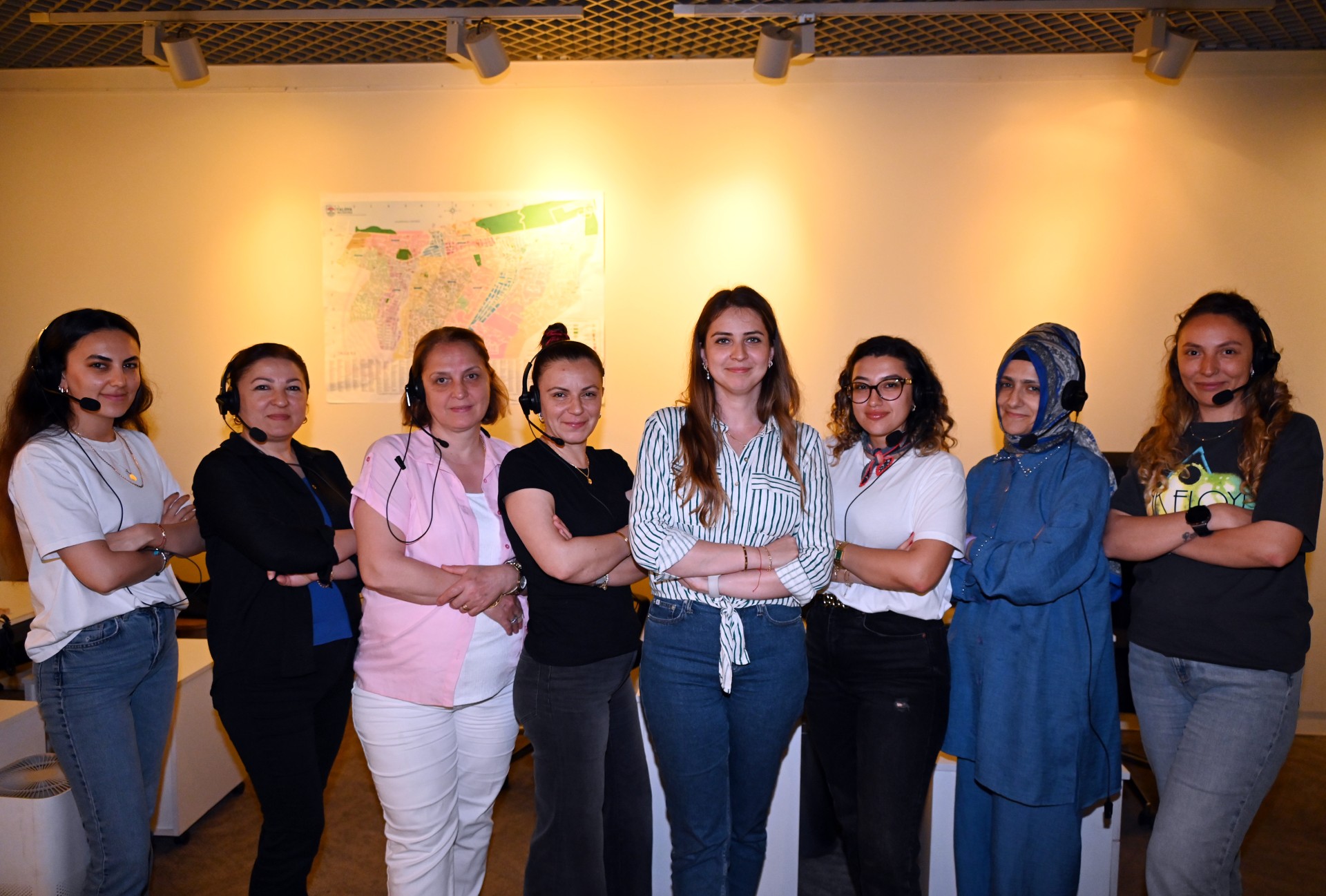 ÇAĞRI MERKEZİ BAYRAMDA 1050 ÇAĞRI ALDI