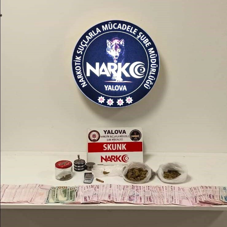 YALOVA EMNİYETİNDEN UYUŞTURUCUYA GEÇİT YOK!