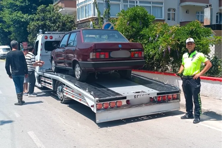 DRİFT ATTI, CEZAYI YEDİ!