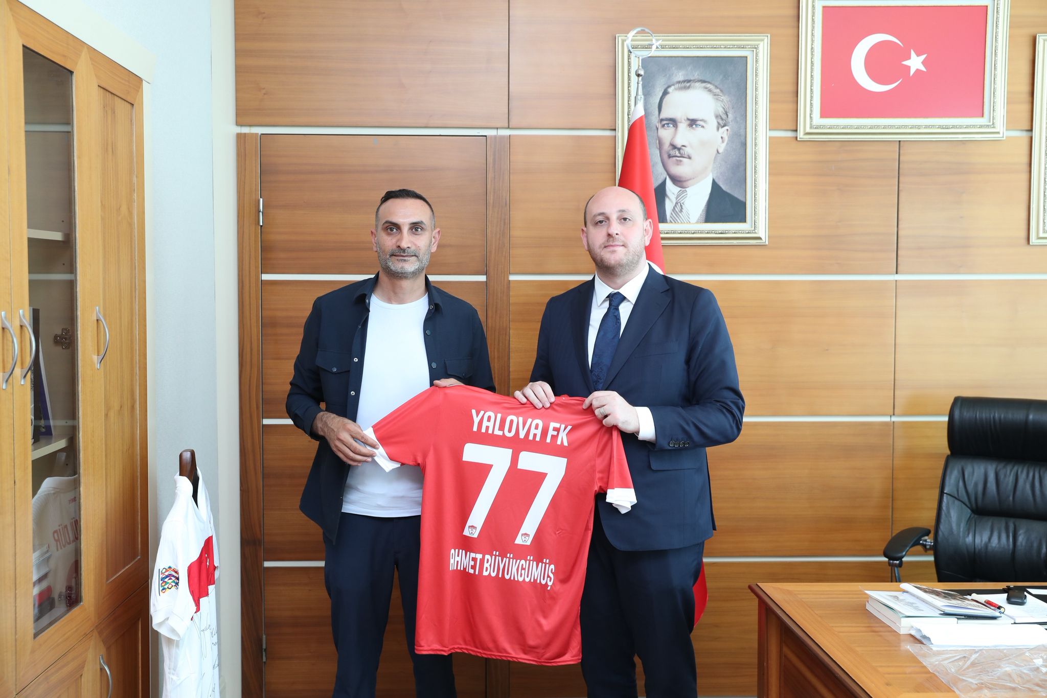 Yalova fk’dan, büyükgümüş’e yeni sezon forması
